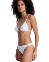 Island Tiki Cheeky Bikini Bottoms in Coconut Milk