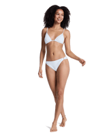 Island Tiki Cheeky Bikini Bottoms in Coconut Milk