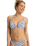 The Roxy Womens Artsy Tile U Bralette in Dazzling Blue Tile
