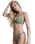 Love Bralette Bikini Top in Oil Green