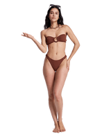 Sunshine Bandeau in Cappuccino