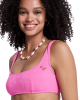 Paradise Bralette Bikini Top in Sangria Sunset