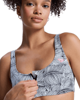 Pro Surf Athletic Bra Bikini Top in Anthracite Popiscus