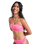 Roxy x Juicy Couture Bandeau Bikini Top in Azalea Pink