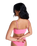 Roxy x Juicy Couture Bandeau Bikini Top in Azalea Pink