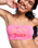 Roxy x Juicy Couture Bandeau Bikini Top in Azalea Pink