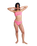 Roxy x Juicy Couture Bandeau Bikini Top in Azalea Pink