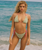 Roxy x Juicy Couture Tiki Tri Bikini Top in Island Green