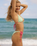 Roxy x Juicy Couture Tiki Tri Bikini Top in Island Green