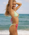 Roxy x Juicy Couture Tiki Tri Bikini Top in Island Green