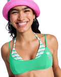 Roxy x Juicy Couture Bralette in Island Green
