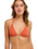 Current Coolness Tiki Tri Bikini Top in Ginger Spice
