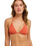 Current Coolness Tiki Tri Bikini Top in Ginger Spice