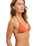Current Coolness Tiki Tri Bikini Top in Ginger Spice