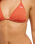 Current Coolness Tiki Tri Bikini Top in Ginger Spice