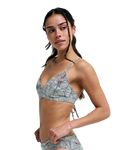Pro Surf Athletic Tri Bikini Top in Anthracite Popiscus