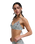 Pro Surf Athletic Tri Bikini Top in Anthracite Popiscus
