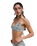 Pro Surf Athletic Tri Bikini Top in Anthracite Popiscus