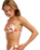 Hazy Days Tri Bikini Top in Ginger Spice Flora
