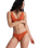 Current Coolness Moderate Bikini Bottoms in Ginger Spice