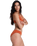 Current Coolness Moderate Bikini Bottoms in Ginger Spice