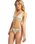 The Roxy Womens Hibiscus Daze Hipster Bikini Bottoms in Basil Party Waves