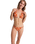Hazy Days Moderate Bikini Bottoms in Ginger Spice Flores