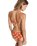 Hazy Days Moderate Bikini Bottoms in Ginger Spice Flores