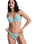 Wildside Paisley Tanga Cheeky Bikini Bottoms in Oil Green Wildside Paisley
