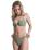 Love Cheeky Bikini Bottoms in Oil Green