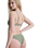 Love Cheeky Bikini Bottoms in Oil Green
