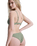 Love Cheeky Bikini Bottoms in Oil Green