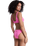 Paradise Moderate Bikini Bottoms in Sangria Sunset