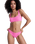 Paradise Moderate Bikini Bottoms in Sangria Sunset