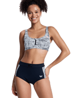 Pro Surf Classic Bikini Bottoms in Anthracite Popiscus