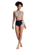 Pro Surf Classic Bikini Bottoms in Anthracite Popiscus