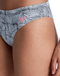 Pro Surf Cheeky Bikini Bottoms in Anthracite Popiscus