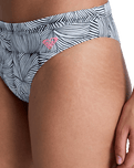 Pro Surf Cheeky Bikini Bottoms in Anthracite Popiscus