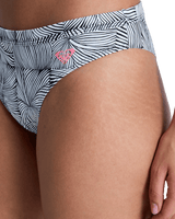Pro Surf Cheeky Bikini Bottoms in Anthracite Popiscus