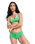 Roxy x Juicy Couture Shorty Bikini Bottoms in Island Green
