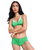 Roxy x Juicy Couture Shorty Bikini Bottoms in Island Green