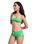 Roxy x Juicy Couture Shorty Bikini Bottoms in Island Green