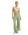 The Roxy Womens Along The Beach Trousers in Basil