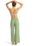 The Roxy Womens Along The Beach Trousers in Basil
