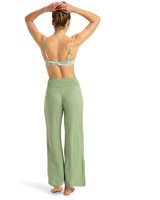 The Roxy Womens Along The Beach Trousers in Basil