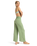 The Roxy Womens Along The Beach Trousers in Basil