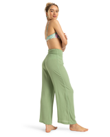 The Roxy Womens Along The Beach Trousers in Basil