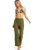 The Roxy Womens Lagos Dream Trousers in Loden Green