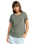The Roxy Saturdaze T-Shirt in Agave Green | Available at Anns Cottage