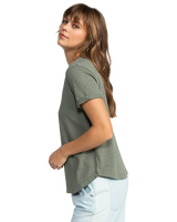 The Roxy Saturdaze T-Shirt in Agave Green | Available at Anns Cottage